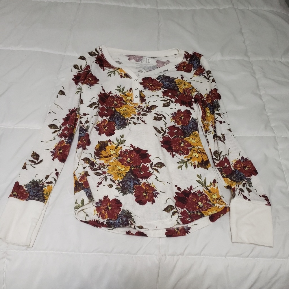 Floral Long Sleeve Top